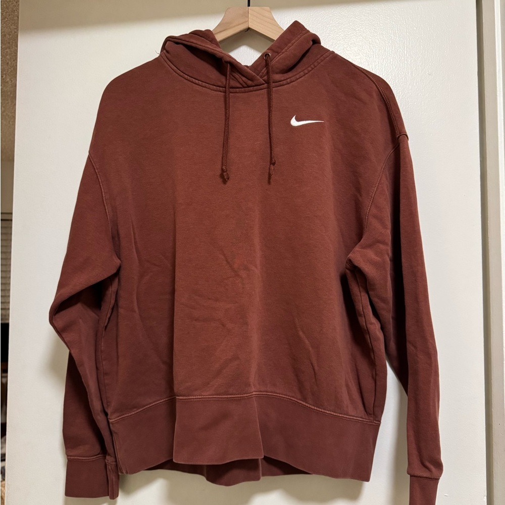 Nike | Women's Red Brown Hoodie